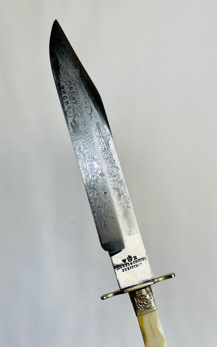 Brookes And Crooks Bowie Knife -photo-4